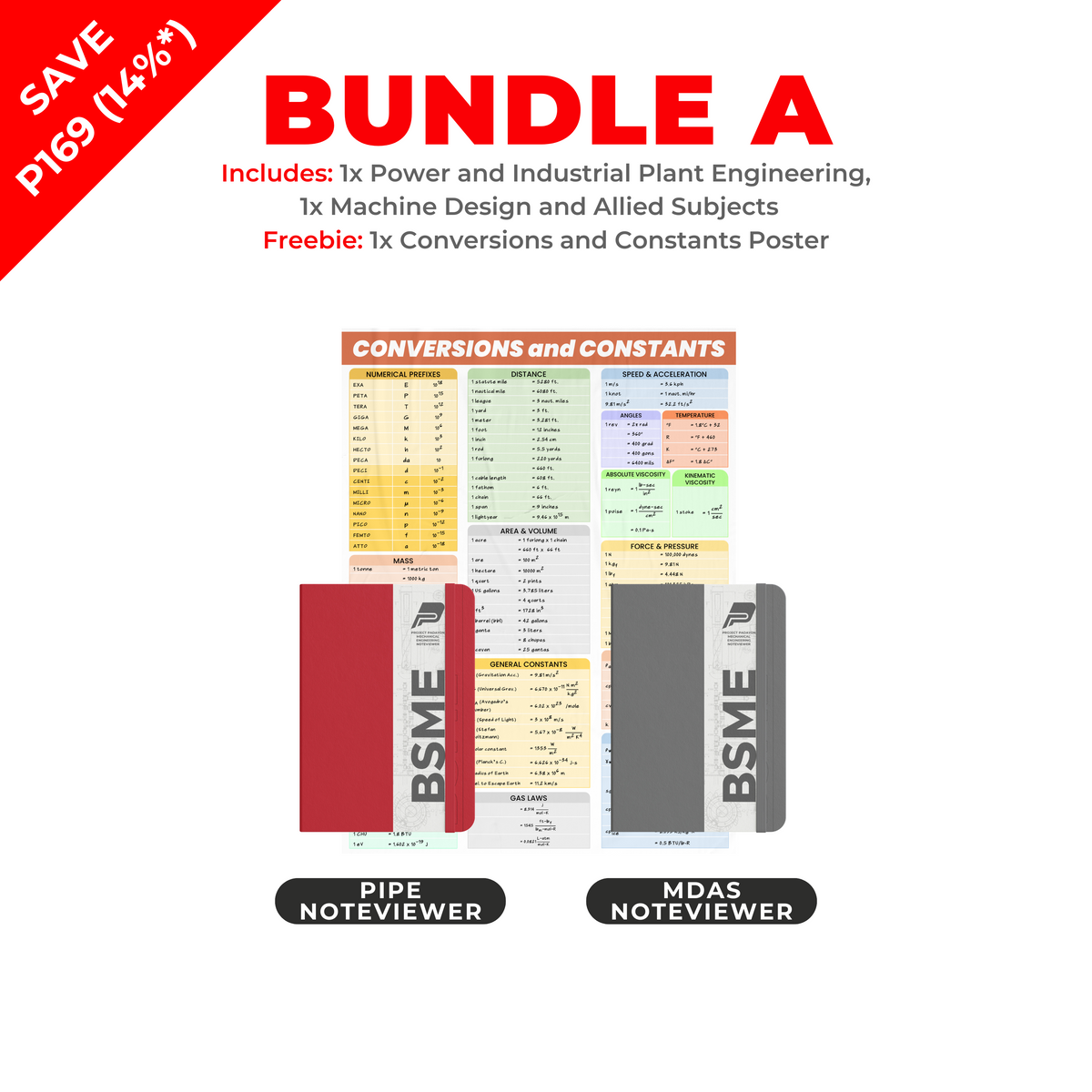 ME BUNDLES - Machine Design and Allied Subjects + Power and Industrial Plant Engineering