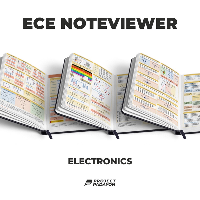 Electronics Engineering NoteViewer - Electronics [Notebook + Reviewer] - Leather Notebook