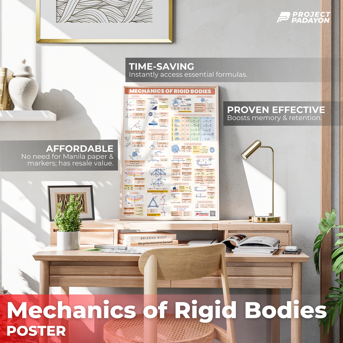 Mechanics of Rigid Bodies (Engineering Mechanics) Poster