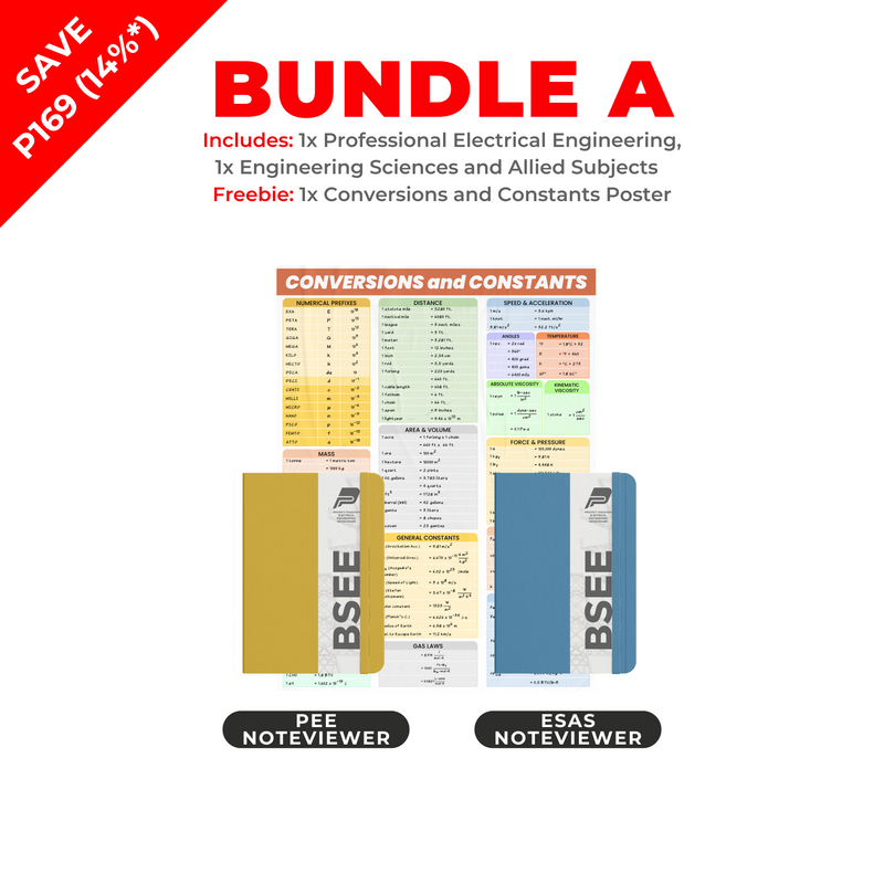 EE BUNDLES -Version 2 - Eng'gSciences & Allied Subjects + Professional Electrical Engineering +Math