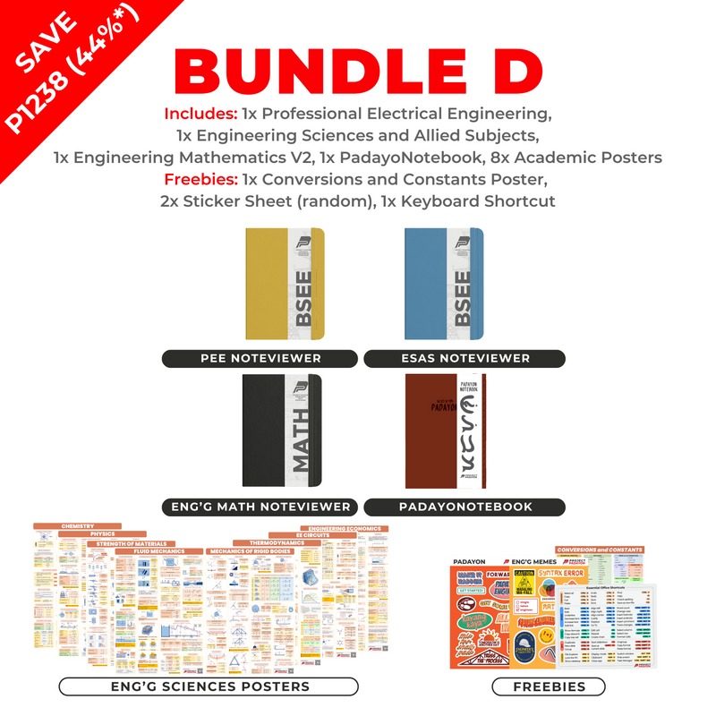 EE BUNDLES -Version 2 - Eng'gSciences & Allied Subjects + Professional Electrical Engineering +Math