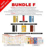 EE BUNDLES -Version 2 - Eng'gSciences & Allied Subjects + Professional Electrical Engineering +Math