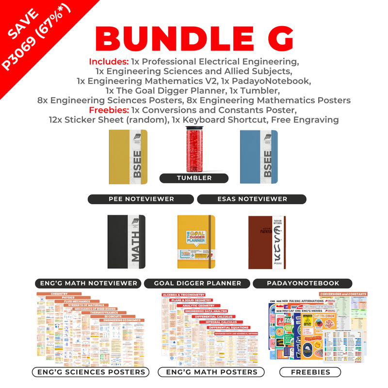 EE BUNDLES -Version 2 - Eng'gSciences & Allied Subjects + Professional Electrical Engineering +Math