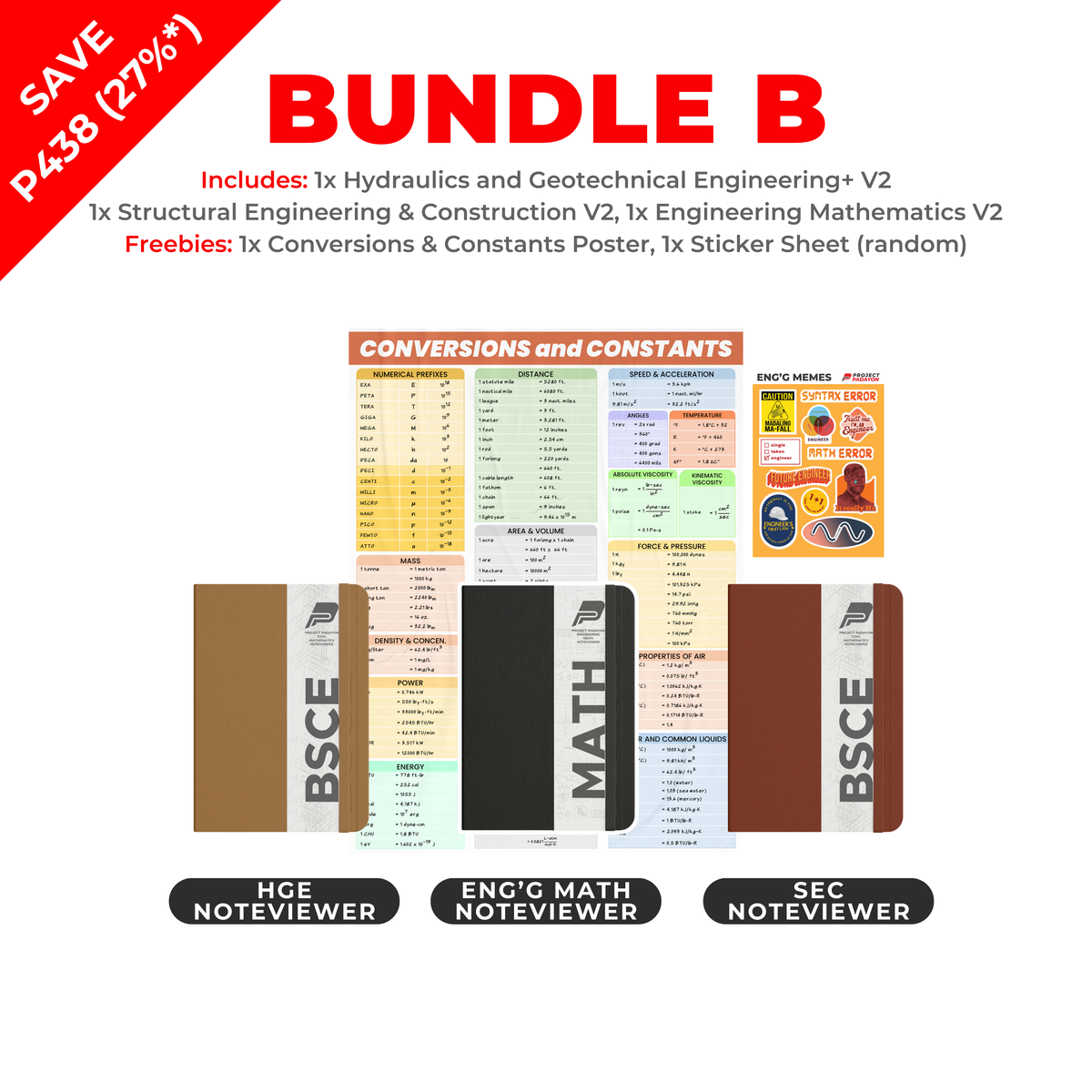 CE BUNDLE -CE Noteviewers Version 2, Posters, & Accessories