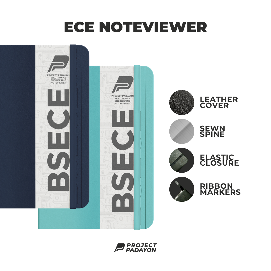 Electronics Engineering NoteViewer - Electronics [Notebook + Reviewer] - Leather Notebook