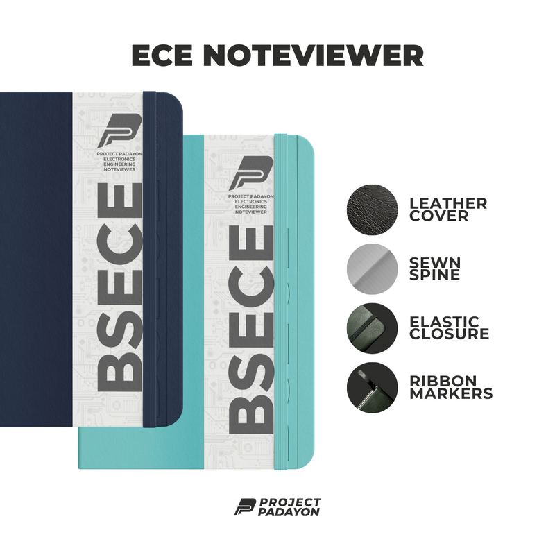 Electronics Engineering NoteViewer - Electronics [Notebook + Reviewer] - Leather Notebook