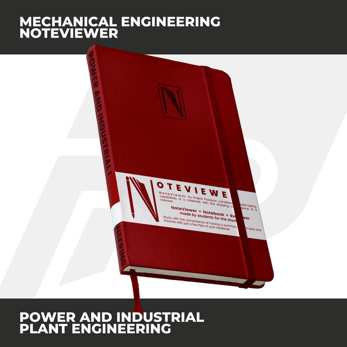 Mechanical Engineering NoteViewer - Power and Industrial Plant Engineering (PIPE) - Leather Notebook