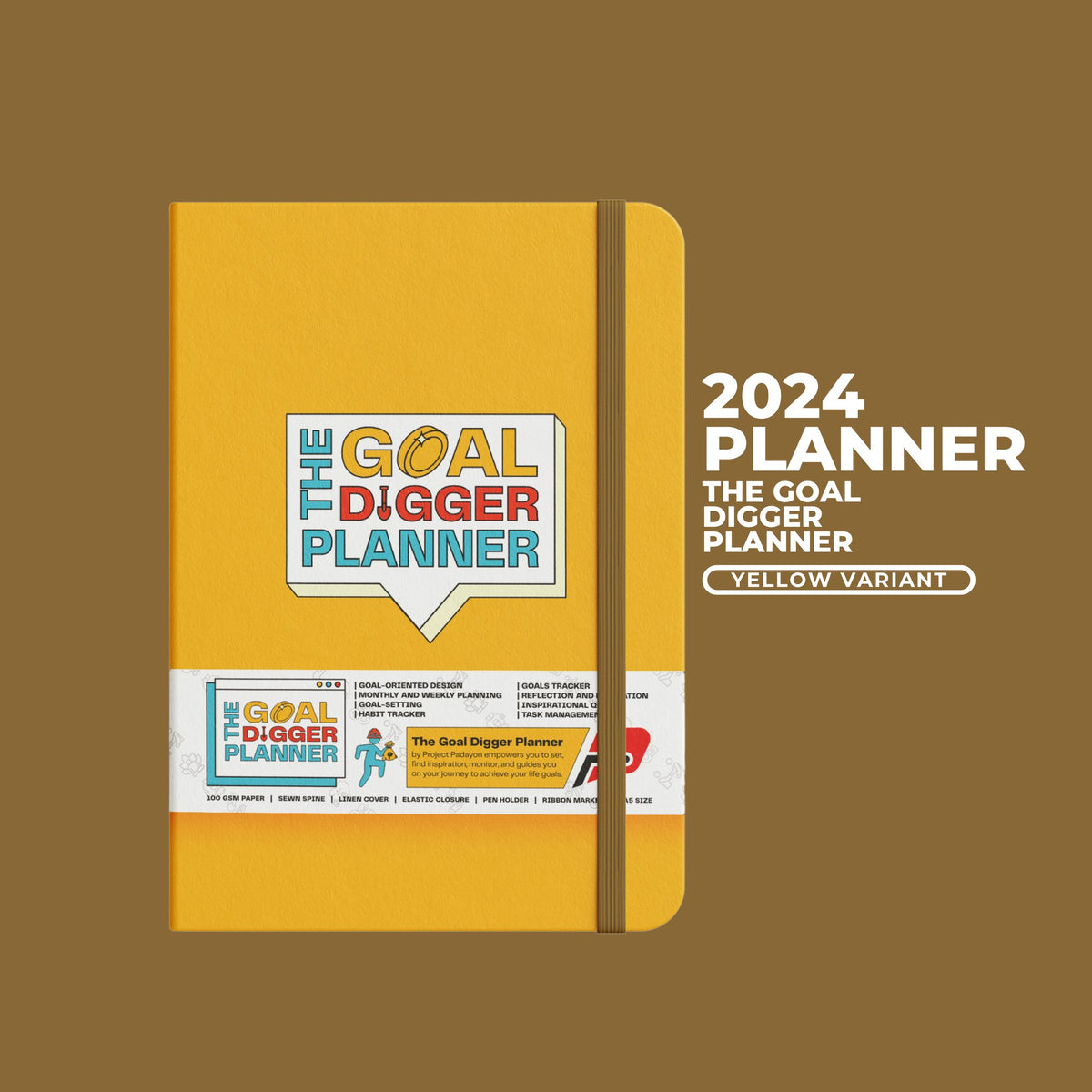 The Goal Digger Planner - 2024 Gamified Planner