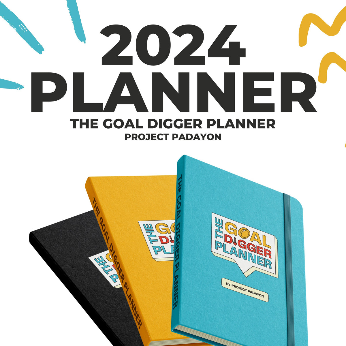 The Goal Digger Planner - 2024 Gamified Planner