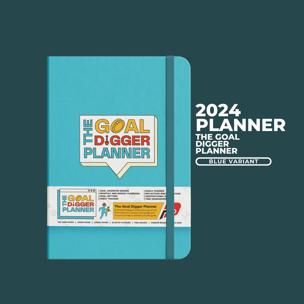 The Goal Digger Planner - 2024 Gamified Planner