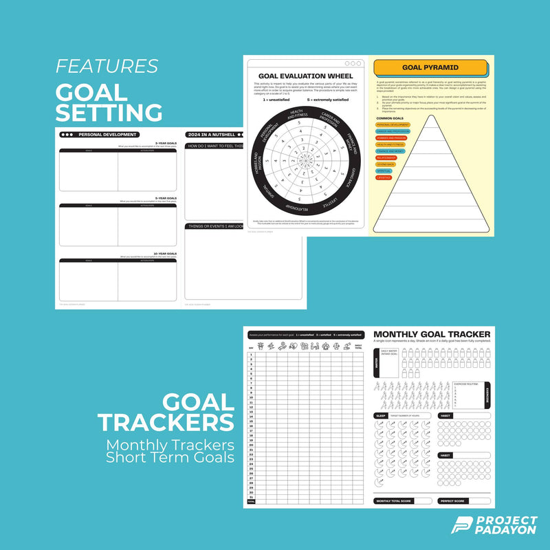 The Goal Digger Planner - 2024 Gamified Planner