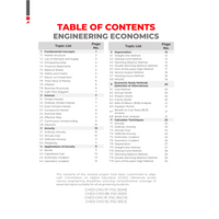 Module Notebook - Engineering Economics - Engineering Sciences - B5 Spring Notebook