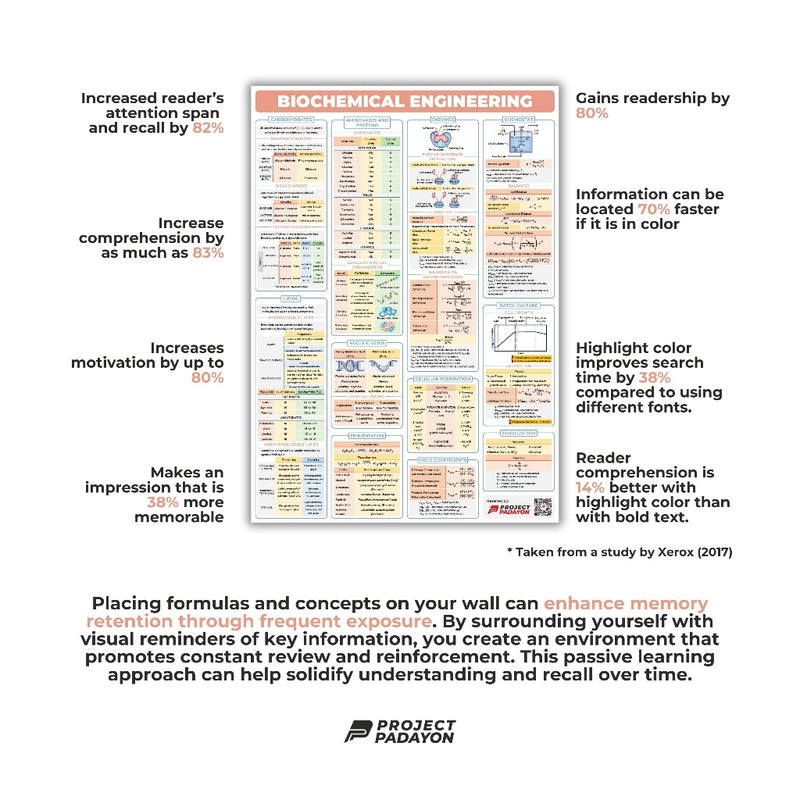 Chemical Engineering (ChE) Bundle Posters - ChE Processes & Physical + Chemical Priciples