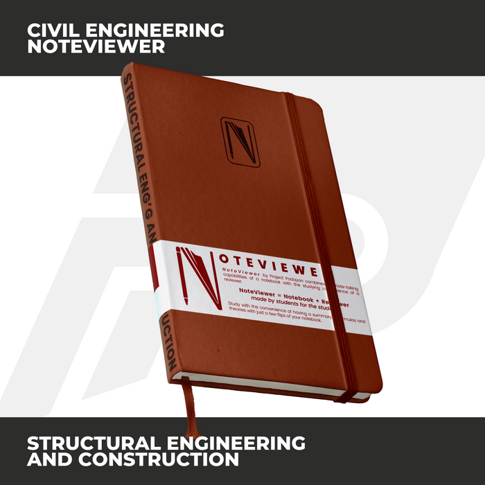 Civil Engineering NoteViewer - Structural Engineering and Construction (SCE) - Leather Notebook