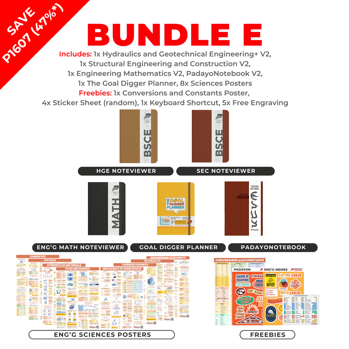 CE BUNDLE -CE Noteviewers Version 2, Posters, & Accessories