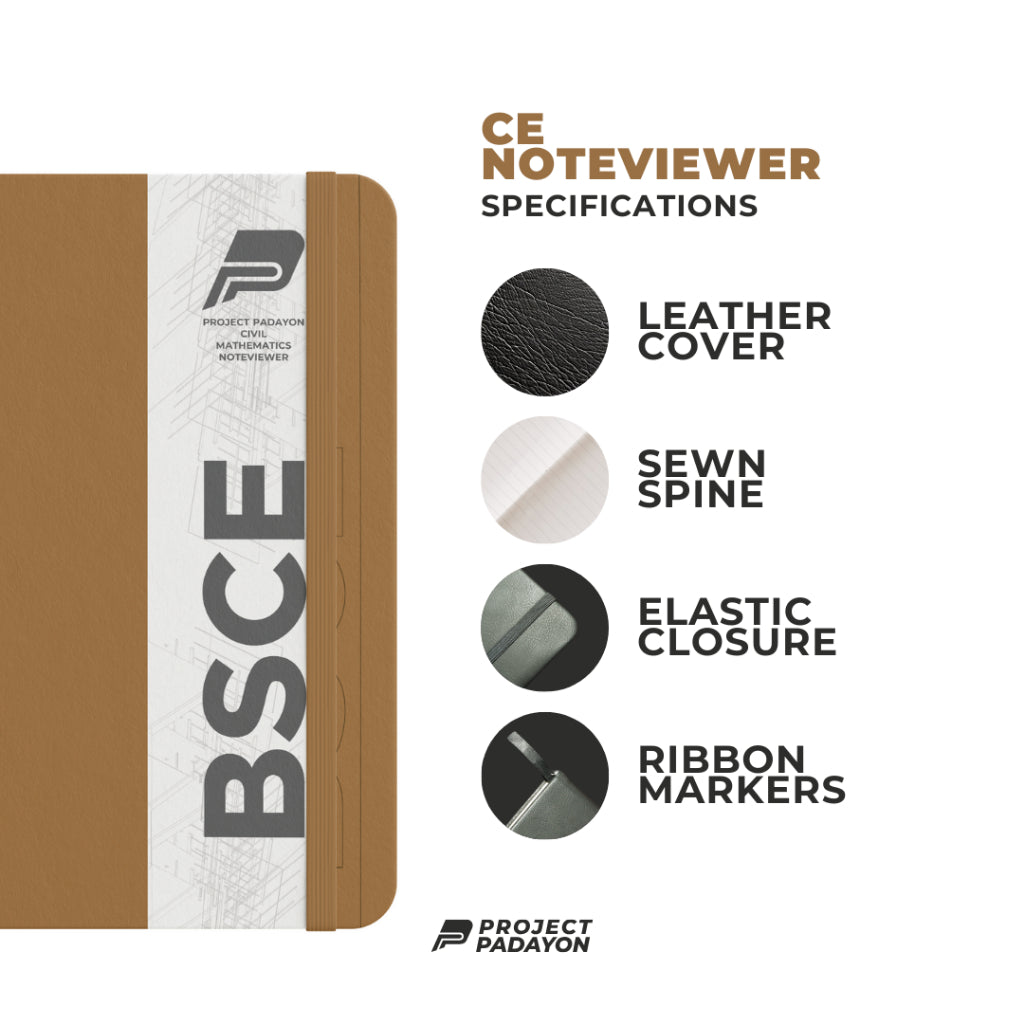 Civil Engineering NoteViewer - Hydraulics and Geotechnical Engineering + (HGE) [Notebook + Reviewer - Leather Notebook