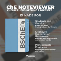 Chemical Engineering NoteViewer - Chemical Engineering Processes [Notebook + Reviewer] - Leather Notebook - Project Padayon