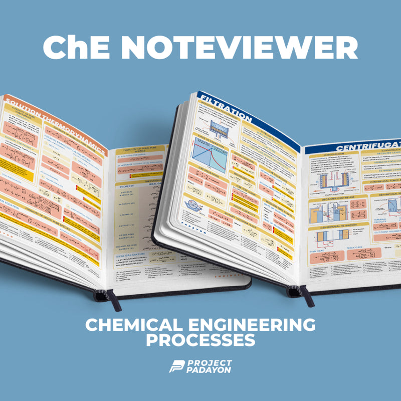 Chemical Engineering NoteViewer - Chemical Engineering Processes [Notebook + Reviewer] - Leather Notebook - Project Padayon