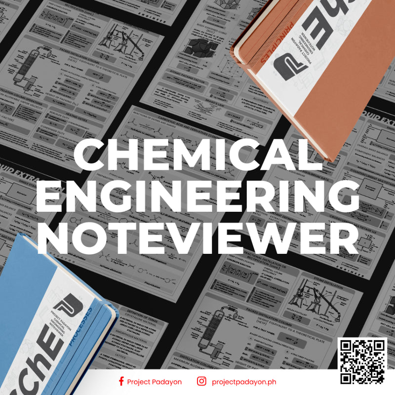 Chemical Engineering NoteViewer - Physical and Chemical Principles [Notebook + Reviewer] - Leather Notebook - Project Padayon