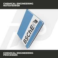 Chemical Engineering NoteViewer - Chemical Engineering Processes [Notebook + Reviewer] - Leather Notebook - Project Padayon