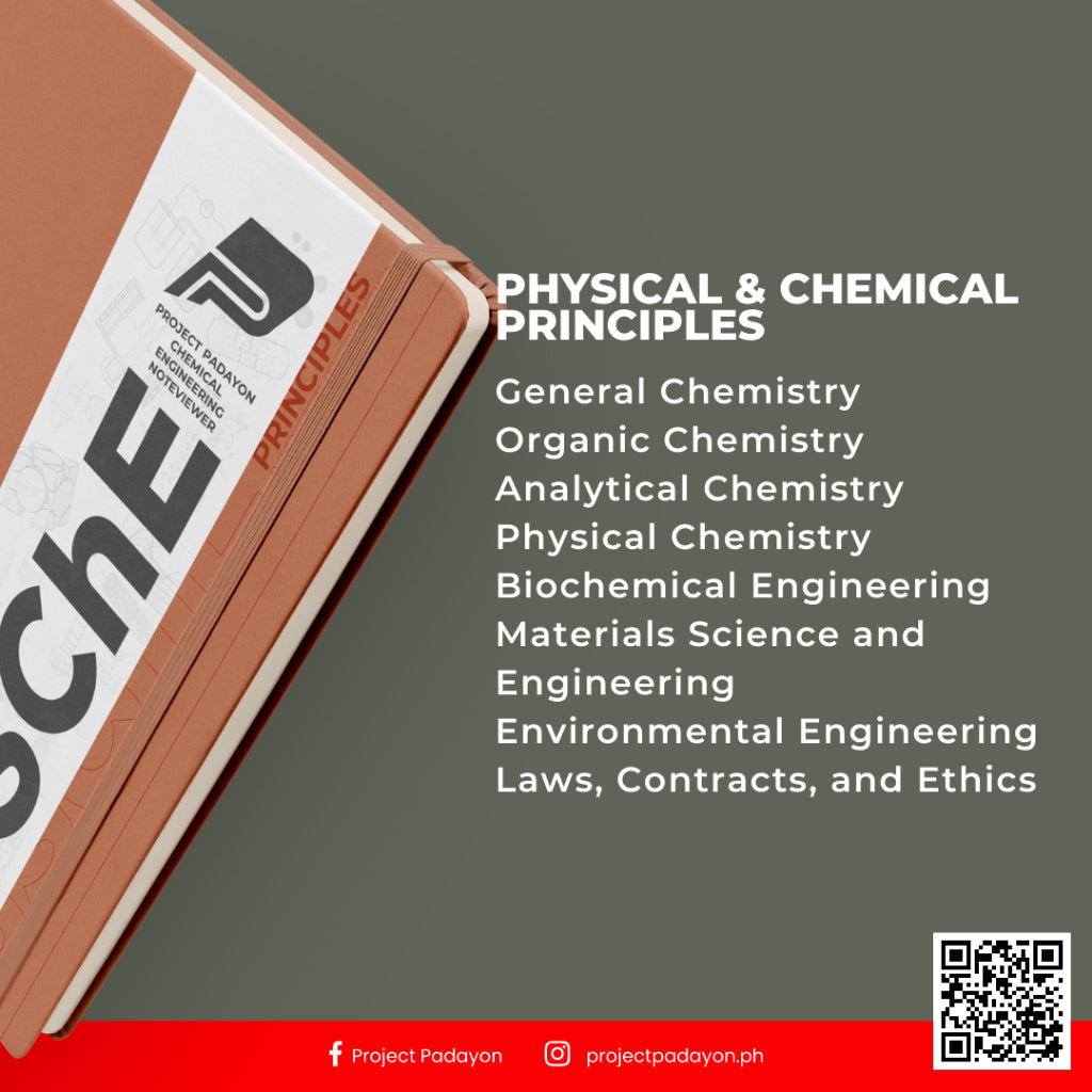 Chemical Engineering NoteViewer - Physical and Chemical Principles [Notebook + Reviewer] - Leather Notebook - Project Padayon