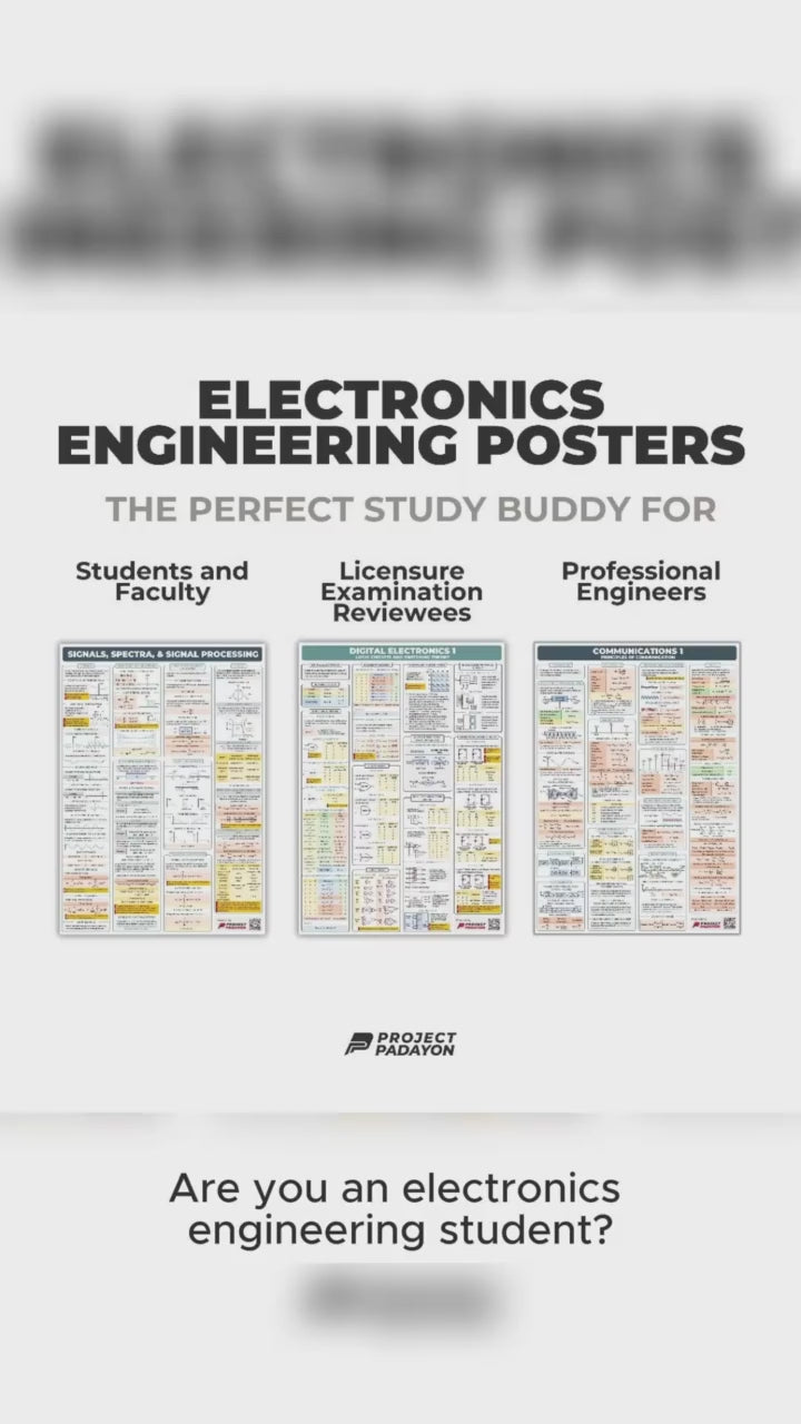 Electronics Engineering (ECE) Ultimate Poster Bundle