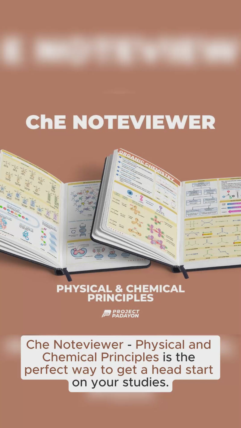 ChE Noteviewer - Physical and Chemical Principles