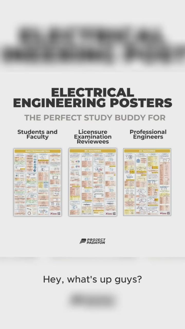 EE Ultimate Poster Bundle - 12x EE Majors, 8x Sciences and 8x Engineering Mathematics