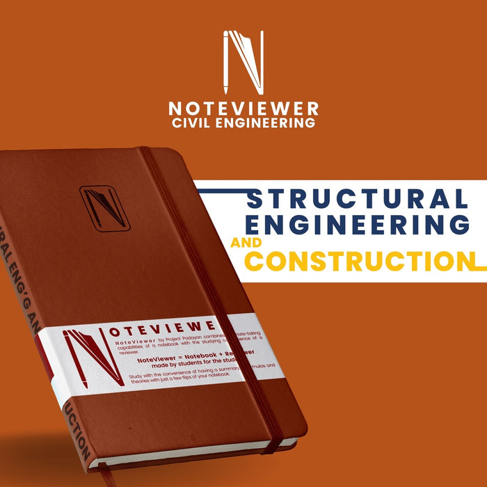 Civil Engineering NoteViewer - Structural Engineering and Construction (SCE) - Leather Notebook
