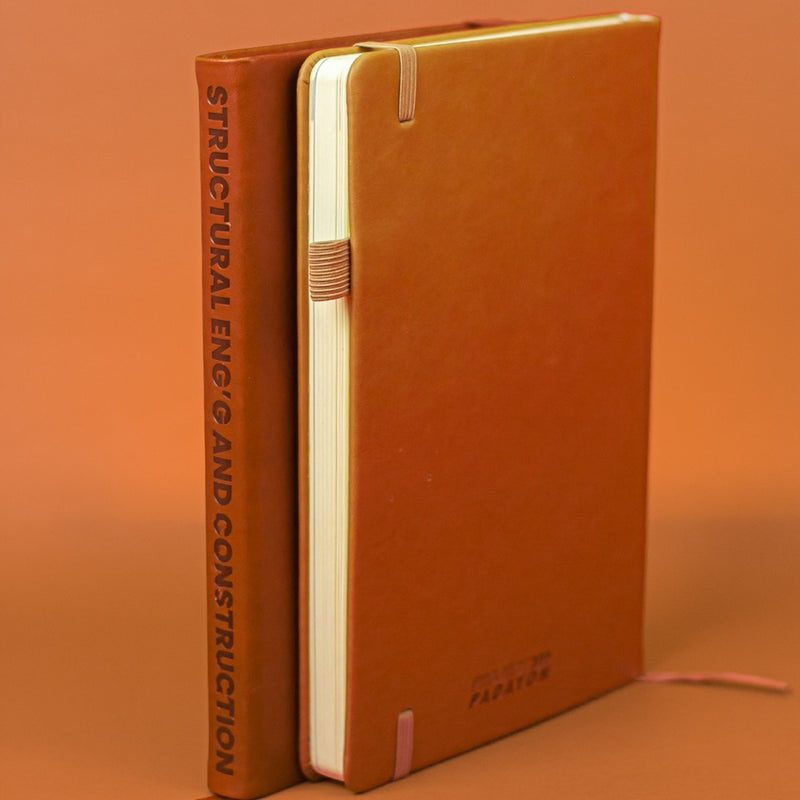 Civil Engineering NoteViewer - Structural Engineering and Construction (SCE) - Leather Notebook